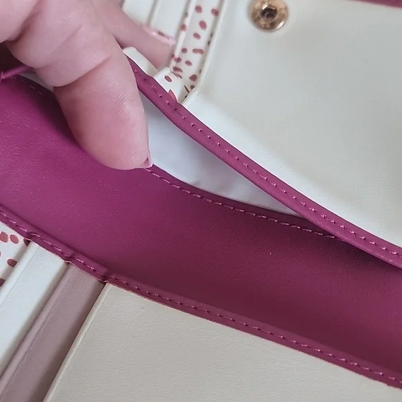 Radley London Pink Leather Scottish Dog Phone Call Me Wallet NWT Zip Snap - Picture 12 of 14